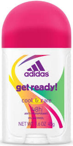 ADIDAS Get Ready! For Her Deostick - Tuhý dámský deodorant 45.0 g - GLAMI.cz