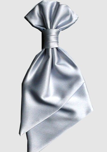 Svatební kravata šedá francouzská Rene Chagal 90997 - GLAMI.cz