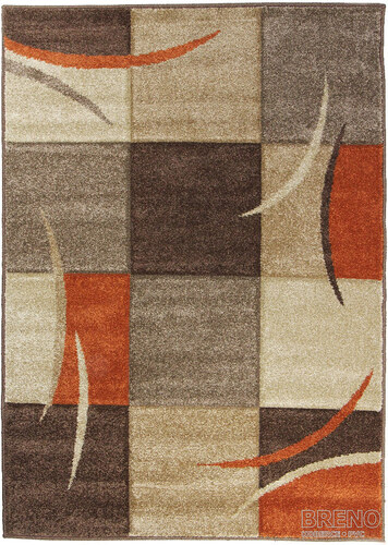 Breno Moderní kusový koberec Portland 3064AY3J | hnědý - GLAMI.cz