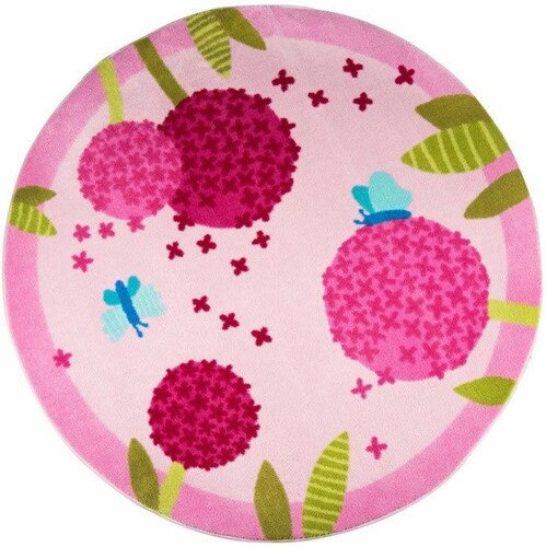 Confetti Bonami Dětský koberec Polen Pink, ⌀ 133 cm - GLAMI.cz