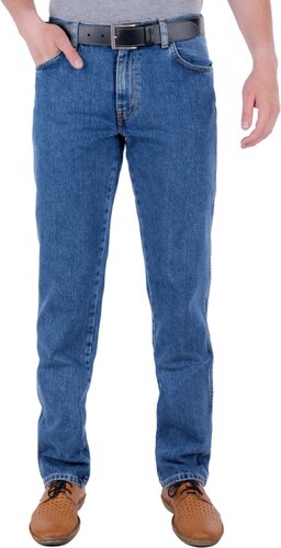 Pánské jeans WRANGLER W12105096 TEXAS VINTAGE STONEWASH - GLAMI.cz