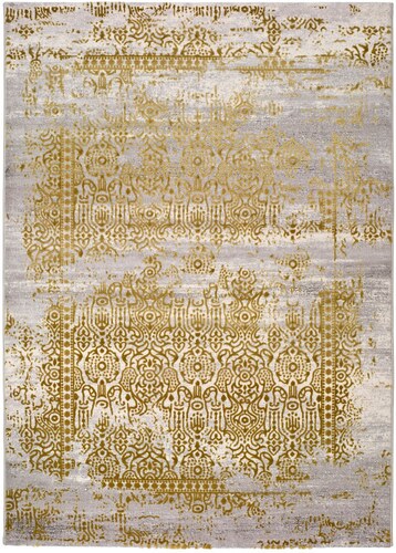 Bonami Šedo-zlatý koberec Universal Arabela Gold, 120 x 170 cm - GLAMI.cz
