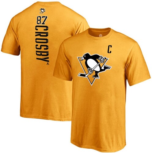 Pittsburgh Penguins dětské tričko yellow Sidney Crosby Backer Name & Number  Fanatics Branded 51786 - GLAMI.cz