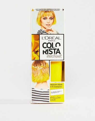 L'Oreal Paris Colorista Wash Out Hair Colour - Yellow - Yellow neon -  GLAMI.cz