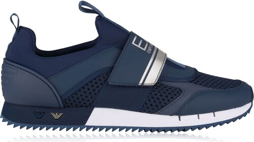 armani velcro runner trainers