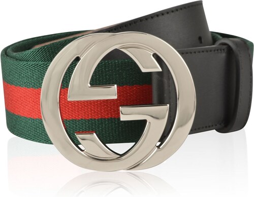 Pásek Gucci Interlocked Gg Belt - GLAMI.cz