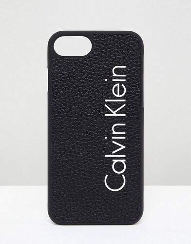 Calvin Klein Logo Iphone 7 Case - Black - GLAMI.cz
