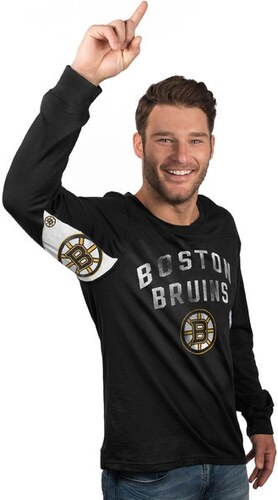Boston Bruins pánské tričko s dlouhým rukávem Hands High Long Sleeve 25799  - GLAMI.cz