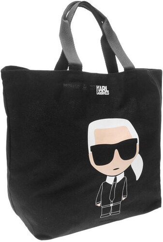 Bavlněná plátěná nákupní taška Karl Lagerfeld canvas bag - GLAMI.cz