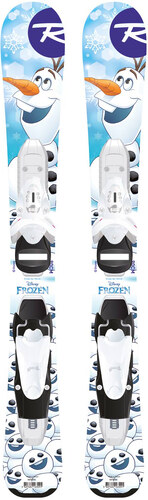 Dětské sjezdové lyže Rossignol Frozen Baby Pre Drilled (RAHWE04)+Team 4 B76  wht(FCFA077) - GLAMI.cz