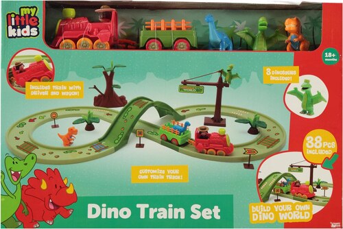 my little kids dino train set