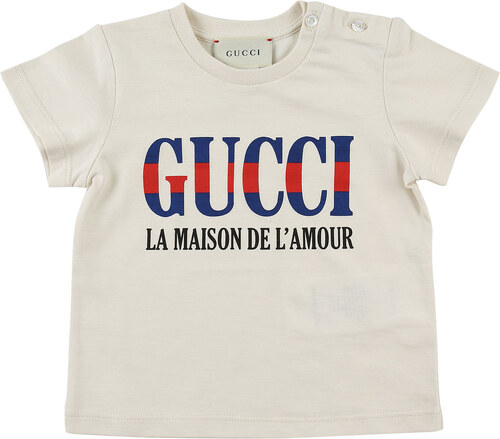 Gucci Kojenecké tričko pro kluky Ve výprodeji, Bílá, Bavlna, 2019, 12M 6M -  GLAMI.cz