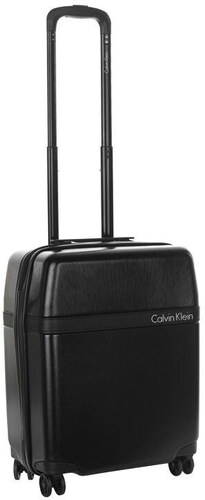 calvin klein clarkson square hard suitcase
