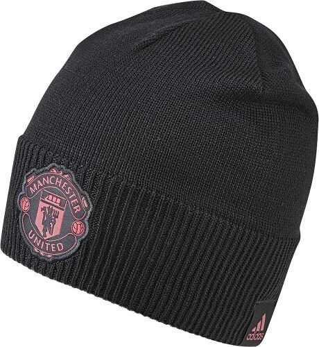 Manchester United zimní čepice 18 CL beanie black adidas 16152 - GLAMI.cz