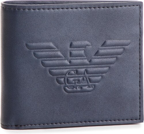 Velká pánská peněženka EMPORIO ARMANI - Y4R167 YG90J 80033 Blu Navy -  GLAMI.cz