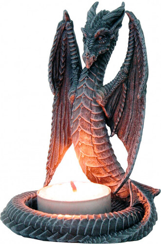 Spiral Svícen Drak Small dragon tealight holder - GLAMI.cz