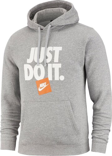 Nike Just Do It OTH pánská mikina Grey - GLAMI.cz
