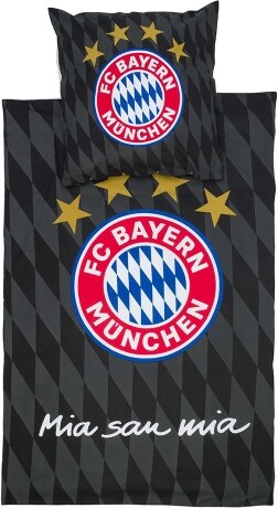 Bayern Mnichov povlečení na jednu postel black 17086 - GLAMI.cz