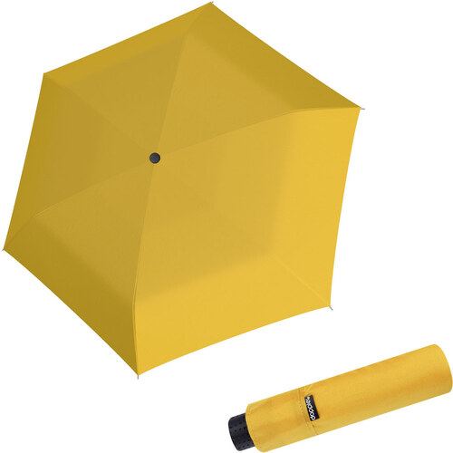 Doppler Havanna Fiber UNI 27 - dámský ultralehký mini deštník žlutá -  GLAMI.cz
