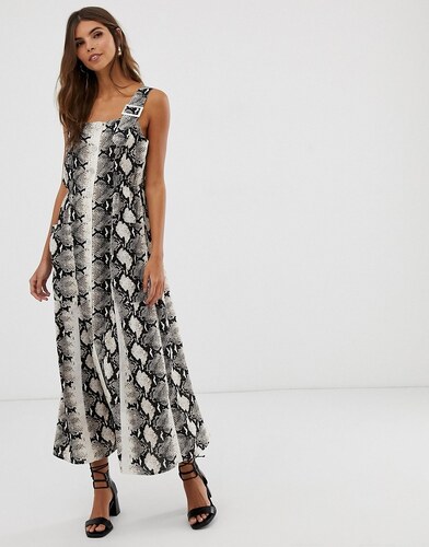 superdry festival dungaree maxi dress
