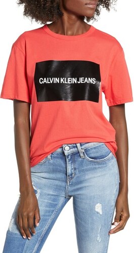 Dámské tričko Calvin Klein Logo Tee - GLAMI.cz
