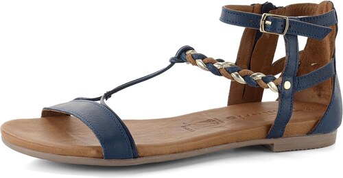 Tamaris římské sandály Navy kombinované 1-28043-20 - GLAMI.cz