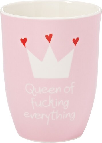 MEA LIVING Hrnek Queen Of Fucking Everything - GLAMI.cz