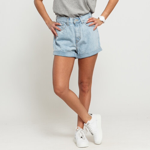 levi's high rise mom shorts not kidding