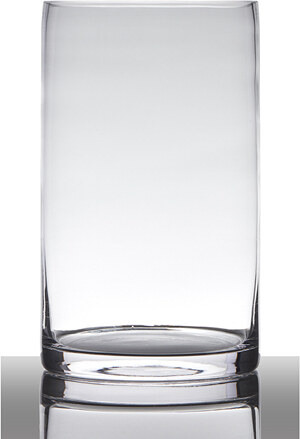 Skleněná váza Hakbijl Glass čirá 30x15cm - GLAMI.cz