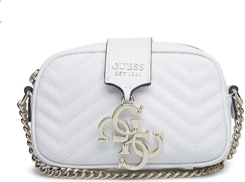 Bílá crossbody kabelka Guess - GLAMI.cz