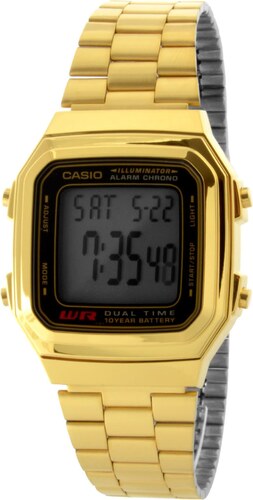 Zlaté retro hodinky Casio Multi Gold - GLAMI.cz