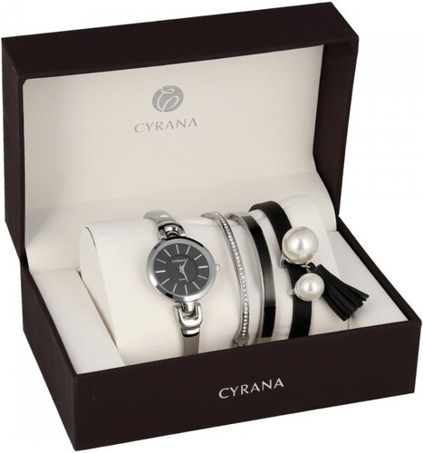 CYRANA dámská dárková sada hodinek s náramky GV19033-M3 - GLAMI.cz
