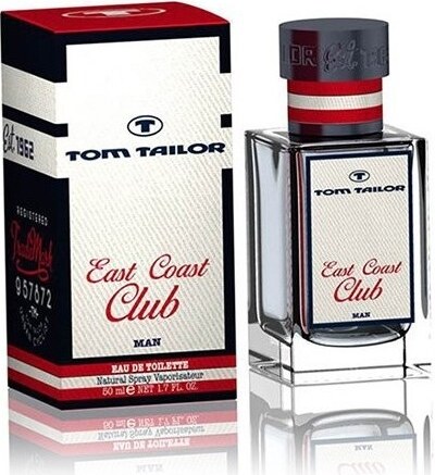 Tom Tailor East Coast Club Man, Toaletní voda, Pánská vůně, 50ml - GLAMI.cz