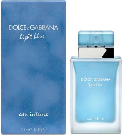 Dolce & Gabbana Light Blue Eau Intense, Parfémovaná voda, Dámská vůně, 50ml  - GLAMI.cz