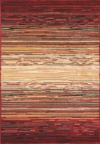 Spoltex koberce Liberec Kusový koberec Cambridge red/beige 5668 - 80x150 cm  - GLAMI.cz