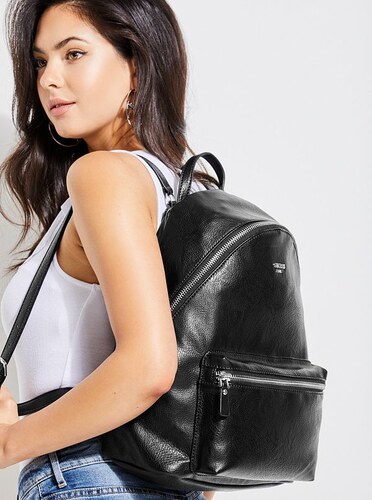 leeza pebbled small backpack