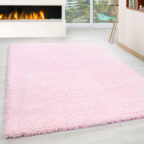 Ayyildiz koberce Kusový koberec Life Shaggy 1500 pink - 60x110 cm - GLAMI.cz