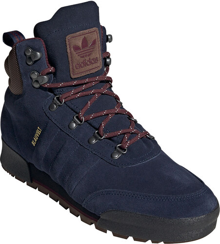 Zimní boty Adidas Jake Boot 2.0 collegiate navy/maroon/brown - GLAMI.cz