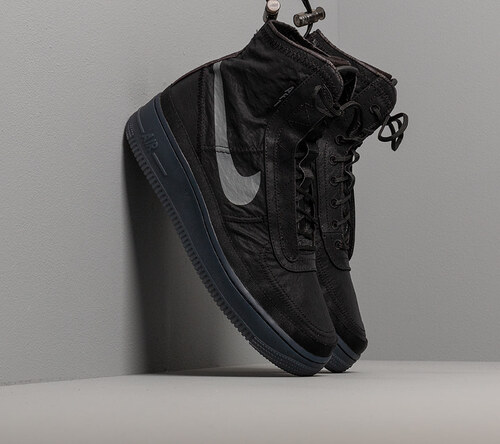 Dámské boty Nike W Air Force 1 Shell Black/ Dark Grey-Black - GLAMI.cz