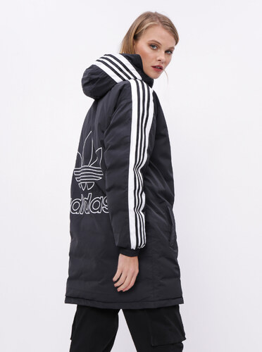 Černá dámská zimní bunda adidas Originals Syn - GLAMI.cz