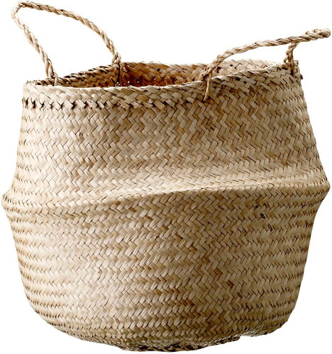 Bonami Úložný košík z mořské trávy Bloomingville Basket, ø 40 cm - GLAMI.cz