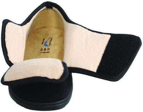 ARRABIDA zdravotní obuv pro oteklé nohy zateplena unisex černá M7T11  Nursing Care - GLAMI.cz