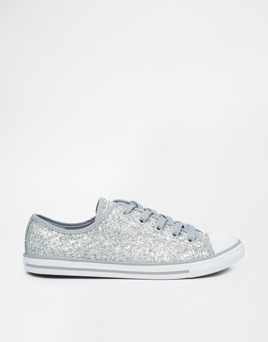 silver glitter converse sale