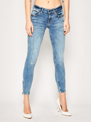 Guess Marilyn 3 Zip W01AB8 D38RA Jeansy Skinny Fit - GLAMI.cz