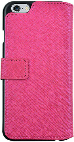 Pouzdro / kryt pro iPhone 6 PLUS / 6S PLUS - Guess, Studded Folio Book Pink  - GLAMI.cz