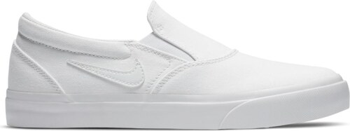 Dámské boty Nike SB CHARGE CNVS SLIP 37,5 WHITE/WHITE-WHITE - GLAMI.cz