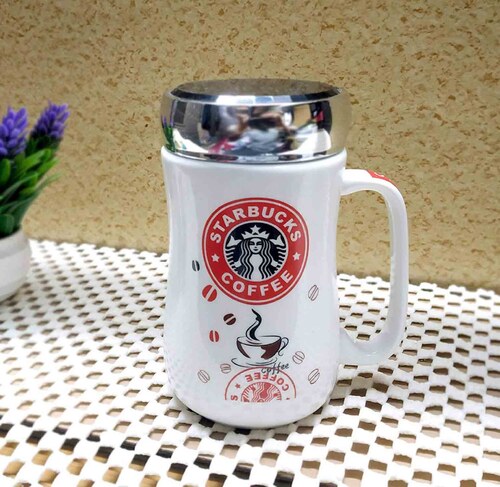 Fine Porcelain Hrnek Starbucks Coffee 500 ml červený - GLAMI.cz