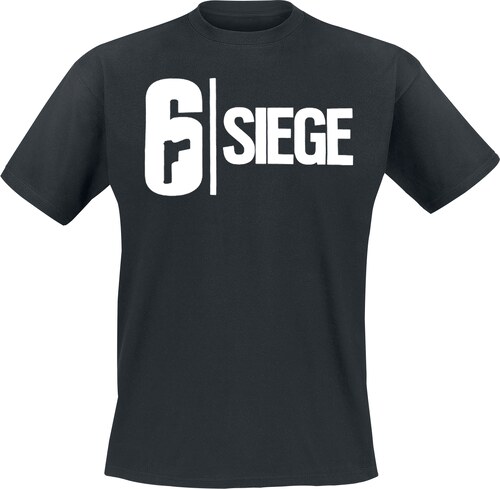 Rainbow Six - Siege - Logo - Tričko - černá - GLAMI.cz