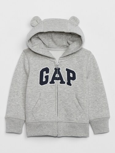 Baby mikina GAP Logo hoodie sweatshirt - GLAMI.cz