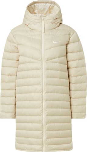 Nike Sportswear Zimní kabát béžová - GLAMI.cz